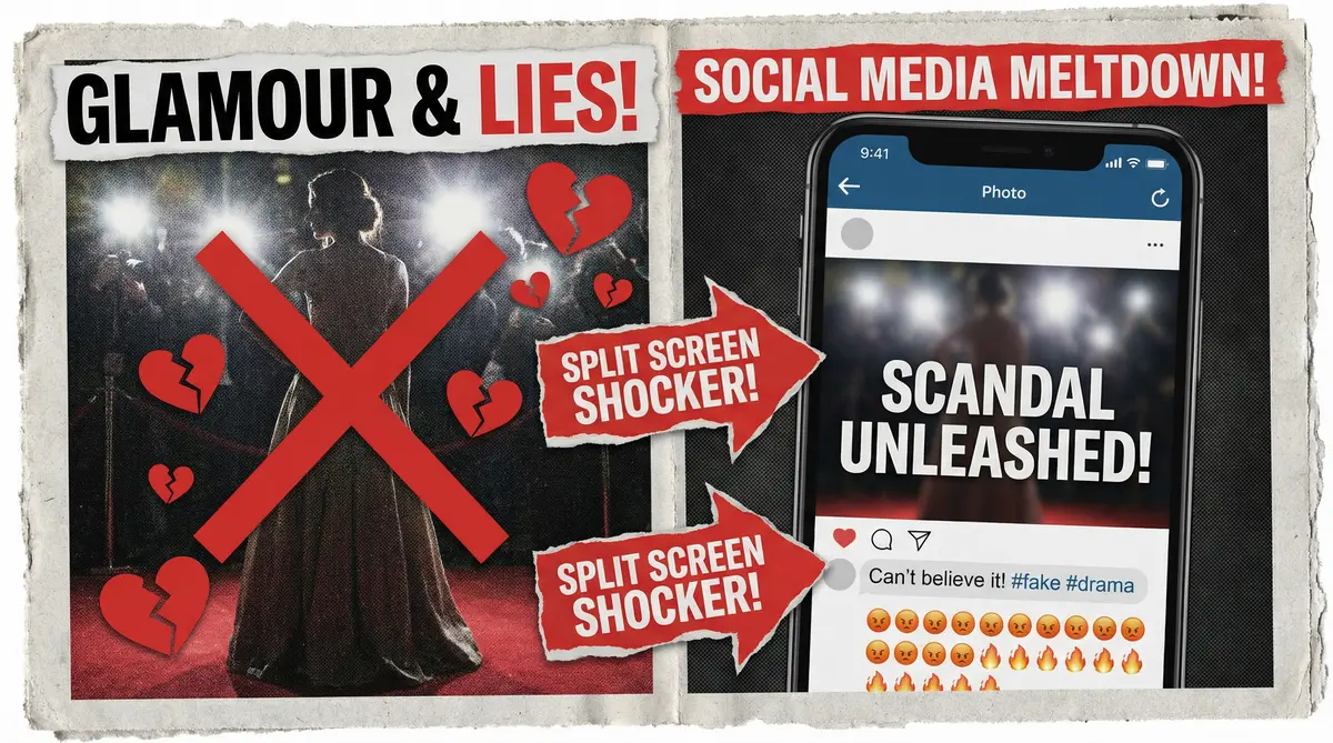 黑椒盖饭 女星人设崩塌社交媒体翻车现场